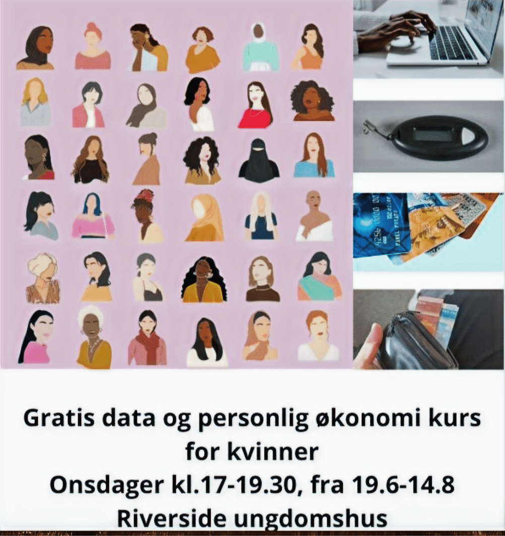 Gratis sommerkurs for kvinner! Data og økonomi 1